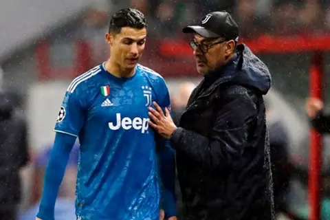 رونالدو أولاً.. ساري يكشف عن قائمة أفضل اللاعبين الذين دربهم